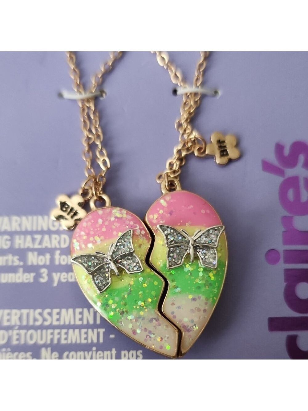 NWT CLAIRES BEST FRIENDS NECKLACES
